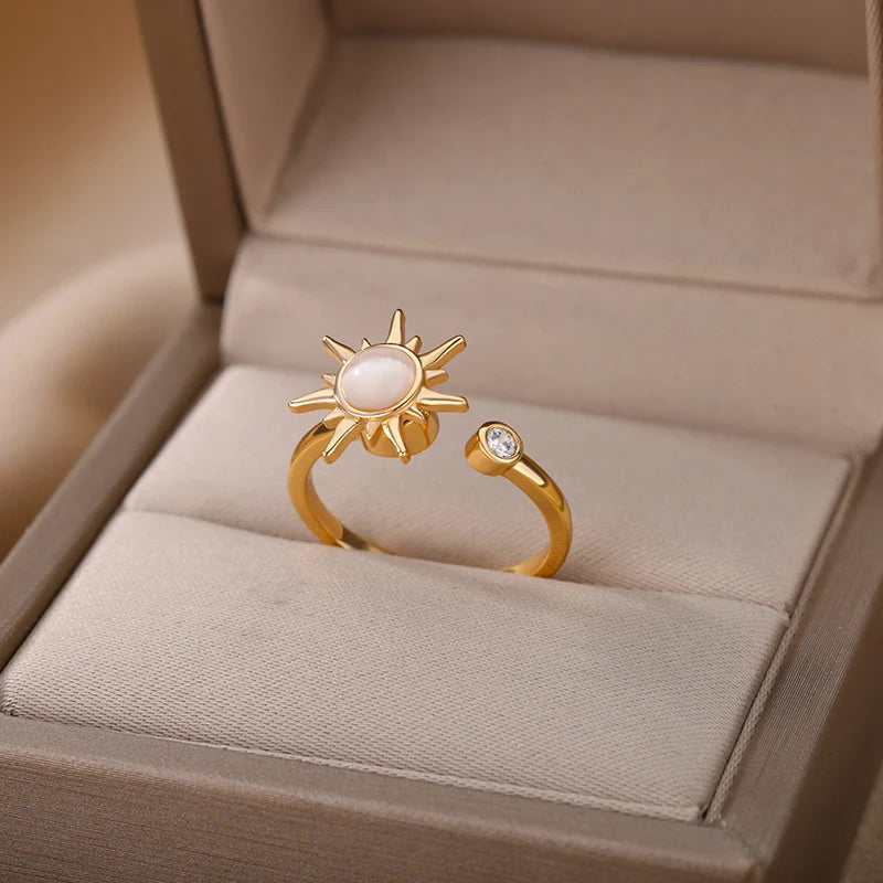 MoonSpin Ring
