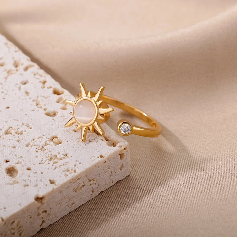 MoonSpin Ring